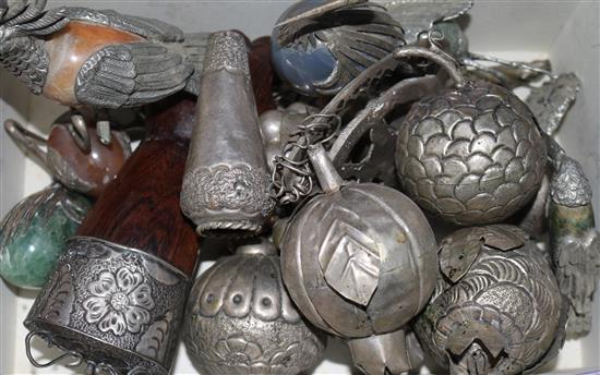 A quantity of Brazilian ornaments, etc.